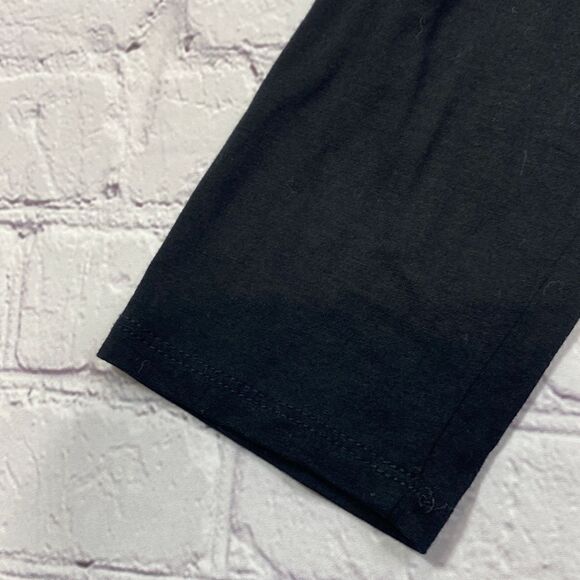 Desigual 3/4 Sleeve Ivette V-Neck Embellished Tee  Top Black M‎ - Picture 5 of 11